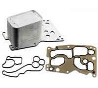 Febi Bilstein Ölkühler Motoröl Inkl. Dichtungssatz passend für 3 4 5 6 7 X3