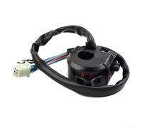 Motorrad 7/8 Zoll Lenkerschalter für Blinker und für Hi/Lo Beam Control, Linke Seite 8-Pin 12V DC Wasserdicht für Honda Für Ducati Für Aprilia