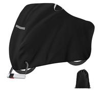 Motorrad Abdeckplane, 210D Wasserfestes UV-Beständiges Motorradgarage, Winterfest Motorradabdeckung Outdoor, Abdeckplane Motorrad für Motorroller Roller Moped, 245cmx105cmx125cm
