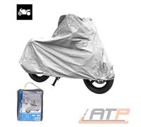Motorrad & Roller Schutzhülle XL PEVA grau 246x104x127cm
