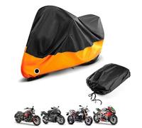 Motorrad Abdeckplane Outdoor für Yamaha Tricity 300 Tricity 125 Tricity 155 2018-2025 Wasserdicht Winddicht UV-Schutz Ganzjahres Motorrad Reflektorstreifen Moto Zubehör E