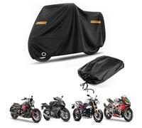 Motorrad Abdeckplane Outdoor für Yamaha Xmax 250 300 Xmax 400 125 Xmax 250 Xmax 300 Xmax 125 Wasserdicht Winddicht UV-Schutz Ganzjahres Motorrad Reflektorstreifen Moto Zubehör H