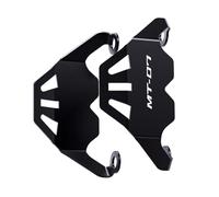 Motorrad Aluminium Bremssattel Vorne Schutz Abdeckung Zubehör Für Yamaha MT 07 MT07 2025(Schwarz)