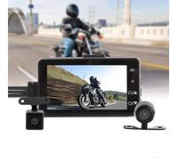Motorrad Aufnahme Kamera Dash Cam Wasserdicht Vorne und Hinten Motorrad Kamera Dual Video HD 1080p