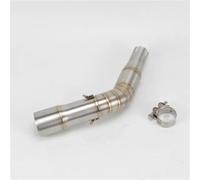 Motorrad Auspuff Motorrad-Mittelrohr Für Vespa GTS 125 250 300 2007-2017 2018 2019 2020 Auspuffanlage Mittelrohrverbinder Schalldämpfer Schalldämpfer Rohr Auspuffrohr(Farbe 3)