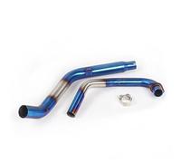 Motorrad Auspuff Muffler Für CBF190F Für CB190R Für CB190X Motorrad Auspuff Link Rohr 51mm Fächerkrümmer Vorne Slip Auf