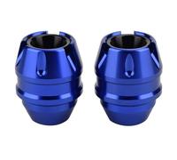 Motorrad Auspuffrohr Fallschutz Ball Fit Für Yamaha X-MAX400 XMAX300 Xmax250 Xmax 125 Vorderrad Anti Drop Zubehör Motorspoiler Bauchwanne(B - Blue)