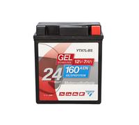 Motorrad Batterie 12V Cartec GEL YTX7L-BS 7Ah 160A Mofa Quad Schneemobil
