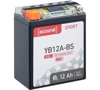 Motorrad Batterie mit Display 12V 12Ah GEL YB12A-BS YTZ12A-4 DIN 51021 YTZ12A-BS