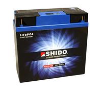 Motorrad Batterie Shido Lithium 51913, 12V/19AH (Maße: 186x82x171)