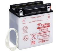 Motorrad Batterie YUASA YB10L-B offen, trocken, 12V|11Ah|CCA:120A (135x90x145mm)