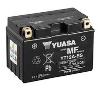Motorrad Batterie YUASA YT12A-BS AGM geschlossen, 12V|10Ah|CCA:175A 150x87x105mm