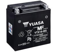YUASA AGM YTX16-BS Motorradbatterie 14Ah 12V (DIN 81600)