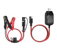 Motorrad-Batterielader | 12V tragbares intelligentes Ladegerät - Batterie-Erhaltungsladegerät - Für ATV Traktor Wohnmobil Wohnwagen Anhänger Kraftfahrzeug Boot Marine Auto Outdoor