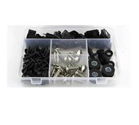 Motorrad-Befestigungsschraube Komplettes Verkleidungsschrauben-Set Für Y&amaha Für NMAX 125 Für NMAX 155 2015-2020 2021 2022 2023 2024(Silber)