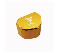 Motorrad-Blinkerschalterknopf Für Loncin Voge 200AC 300AC 300R 500DS 500R 650DS ER10 Zubehör CNC-Aluminium-Motorrad-Blinkerschalter-Schlüsselkappe(Yellow)