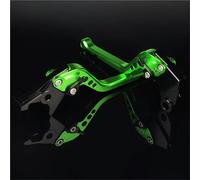 Motorrad Brems Kupplungshebel Für LONCIN Für Voge 500DS 650DS 500 Für DSX R 650 DS CNC Motorrad Einstellbare Bremse Kupplung Hebel Griff Zubehör(Green 177mm)