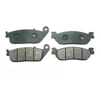 Motorrad Bremsbeläge Motorrad-Scheibenbremsbeläge Vorne Und Hinten Für Yamaha YP125 X-MAX X-MAXABS, Zubehör, Verschleißfest Scheibenbremsbelag Satz(Vorne hinten)