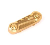 Motorrad Bremssattel Schutz Fit Für Vespa GTS300 Für Sprint 150 Primavera Motorrad Vorderrad Suspension Arm Abdeckung Brems Rocker Schutz(Copper With Logo)