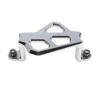 Motorrad Bremssattelabdeckung Fit Für Yam&aha YZ125 YZ250 YZ250F YZ450F YZ250FX Motorrad Aluminium Hinten Bremssattel Schutz Schutz Abdeckung(Silver)