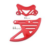Motorrad Bremsscheibe Hinten Bremssattel Schutz Abdeckung Fit Für Honda CRF250 450RX 50R 250X 450R 450X 2002-20(Red)