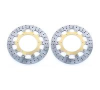 Motorrad Bremsscheibe Motorrad-Bremsscheiben Vorn Für Yamaha XJR1300 XJR 1300 1999-2017 300 Mm Bremsscheiben-Ersatzteile Bremsscheibenroto(Gold 1)