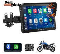 Motorrad Carplay Bildschirm W702 Pro mit Gegensprechfunktion 7 Zoll