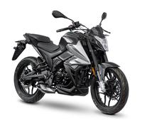 Motorrad CYCLONE "Batllo5, 125, E5+, Naked", schwarz (schwarz, silber, schwarz), Motorroller, ohne Topcase, 95 km/h, 11 kW, 15 PS, ABS, 125er Naked, digitales Cockpit, B:80cm H:107cm L:203cm (23070746
