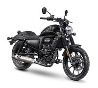 Motorrad CYCLONE "RA125 Plus, 125, E5+, Cruiser", schwarz, schwarz, Motorroller, ohne Topcase, 99 km/h, 11 kW, 15 PS, ABS, 125er Chopper, digitales Cockpit, B:80cm H:114,8cm L:217,4cm (83502544-0) sch