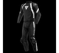 DAINESE AVRO 4 S-T Lederkombi 2-Teiler matt schwarz-weiss 54 lang