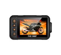 Motorrad-Dashcam, Front- und Rückkamera, Objektiv, Motorradkamera, Rekorder, wasserdicht, IP67 Motorrad-DVR-Camcoder | G-Sensor Kollisionserkennung Motorrad-Videorecorder | Loop Rec