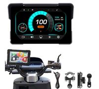 Motorrad-Dashcam mit 5"/7" IPS-HD-Display, IP67, Dual-Kamera 1080p, GPS, Bluetooth, Lenkerhalterung, Plug-and-Play (Standard, 5")
