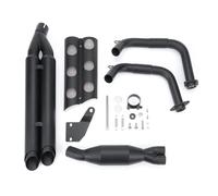 Motorrad-Endschalldämpfer Für Kawasaki Für Vulcan Für S650 650s Für VN650 2015-2023 Motorrad Auspuff Header Rohr Vorne Link Doppel