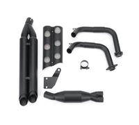 Motorrad-Endschalldämpfer Für Kawasaki Für Vulcan Für S650 Für 650s Für VN650 2015-2023 Motorrad Auspuff Header Rohr Vorne Link Doppel