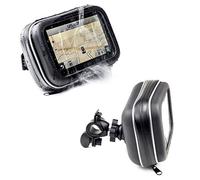 Motorrad/Fahrradlenkerhalter Halter mit wasserdichtem Gehäuse für Garmin Zumo 396LMT-S 346LMT-S 595LM 395LM 345LM 590LM 660LM 390LM 340LM 396 346 LMT-S LMT LM 340 390 5'' Sat NAV