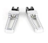 Motorrad Fußstütze Für Yamaha X-MAX 125 2010-2022 2021 2020 2019 2018 2017 Pedalrasten Zubehör Für Hintere Fußrasten(Silver)