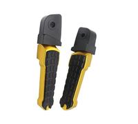 Motorrad Fußstütze Trittbretter Für Beifahrer-Fußpedale Für H-ONDA Für Forza 125-250-300-350 2021-2023, Zubehör Für Motorrad-Fußrasten(Gold)