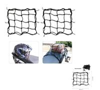 Motorrad Gepäcknetz Fahrrad Netz Helmnetz Spannnetz Sicherungsnetz 2er