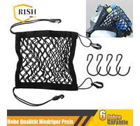 Motorrad Gepäcknetz Helmnetz Netz mit Haken Halten Tasche Cargo Bike Roller Mesh