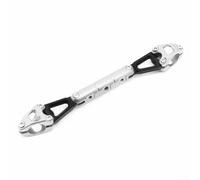 Motorrad Halterung für Navi Handy Helmlock USB Kamera(silver) | Hochfestes Aluminium, für rostbeständig, leicht, für honda für pcx 125/150/160, langlebig