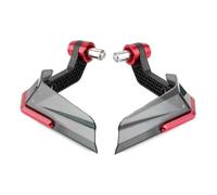 Motorrad Handschutz für Honda ADV 350, Windschutz Schlagfest Wasserfest Lenker Handschützer Universell Zubehör,C/Red