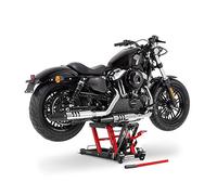 Motorrad Hebebühne Scherenheber Hydraulik-Lift ConStands L schwarz-rot