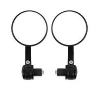 Motorrad Hinten Seite Spiegel Motorrad-Lenker-Rückspiegel, Lenker, erweiterter Rückspiegel, Kleiner Spiegel, Toter Winkel, Weite Sicht, Sicherheits-Drehspiegel