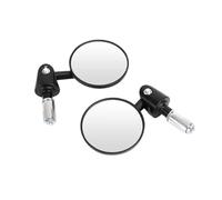 Motorrad Hinten Seite Spiegel Motorrad-Lenker-Rückspiegel, Lenker, erweiterter Rückspiegel, Kleiner Spiegel, Toter Winkel, Weite Sicht, Sicherheits-Drehspiegel
