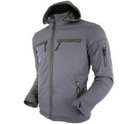 Motorrad Hoodie mit Protektoren Softshell Wind und Wassersicht Aramid Gewebe