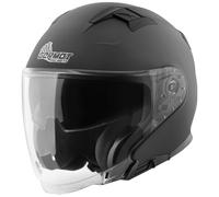 Germot GM 670 Jethelm mit Visier (Schwarzmatt), XS (53)