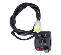 Motorrad Lenker Schalter, 22mm Lenkerhalterungsschalter Elektrische LED-EIN/Aus mit Scheinwerfer Fernlicht Abblendlicht Hupentaster Blinker Nebelscheinwerfer