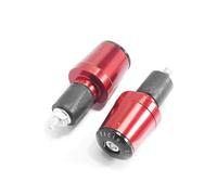 Motorrad Lenkerenden Für H-ONDA CB650R NC750X NX500 NT1100 ADV 350X 750 Für Hornet 600 XL750 7/8" Motorrad-Lenkergriffkappe, 22 Mm, Lenkerenden, Gewichtsausgeglichenes Zubehör(Rosso)