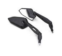 Motorrad Lenkerendenspiegel 2Pcs Universial 8mm 10mm Motorrad Rückspiegel Roller Rückansicht Seiten Spiegel Elektromobil Seite Klapp Spiegel