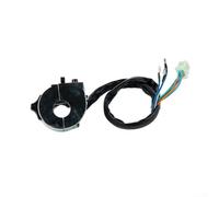 Motorrad Lenkerschalter 7/8 Zoll Wasserdicht für lichtschalter Fernlicht Abblendlicht Blinker für Dirt Bike für quad Roller 12V DC 8 Pin Silber